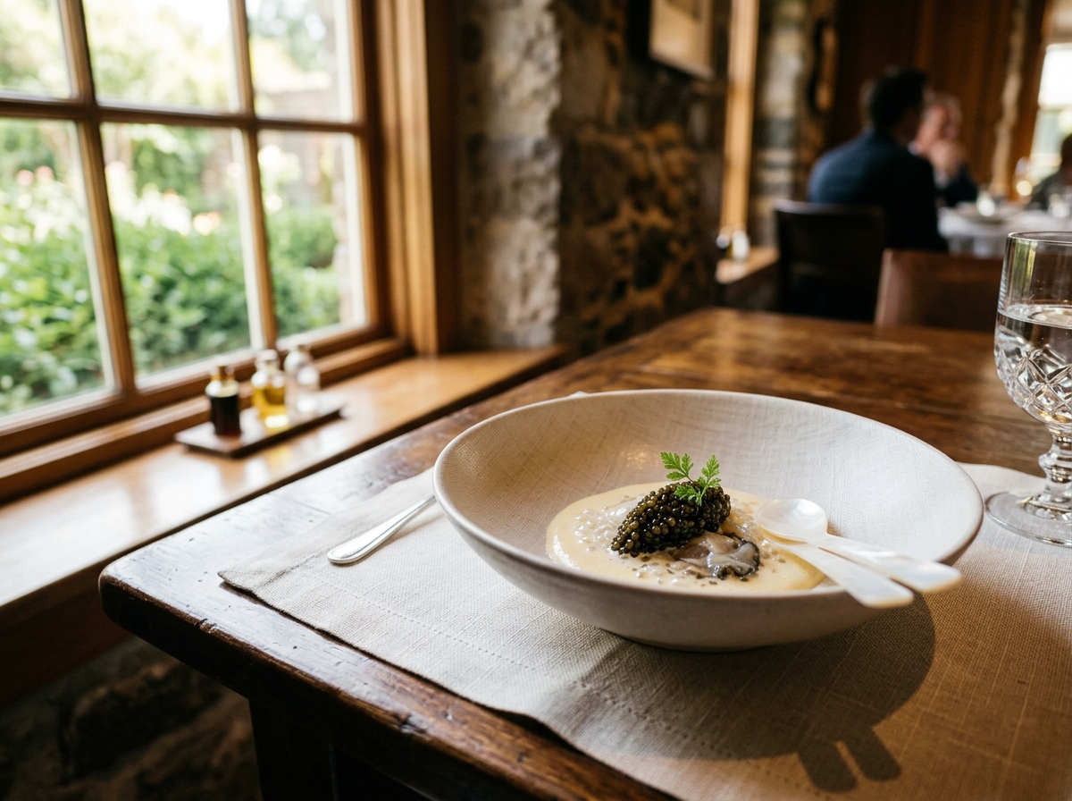 Thomas Keller's precision-crafted dish at The French Laundry